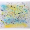 Danse estivale - Œuvre abstraite originale sur papier
