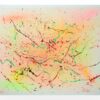 Été indien - Œuvre abstraite originale sur papier