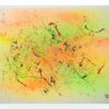 Reggae Night - Œuvre abstraite originale sur papier