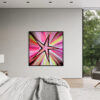 Énergie toile imprimée art abstrait énergisant grand format pour décor intérieur moderne chambre à coucher