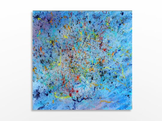 Photo de l'œuvre d'art abstrait expressionnisme de l'artiste Sylvain Martin à Montréal - Au premier regard