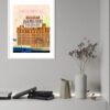 Affiche Montréal artistique contexte - Five Roses Crépuscule