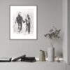 Affiche artistique - Ensemble NB contexte