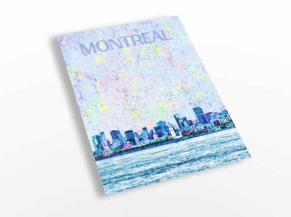 Vignette Carte postale Montreal - Panorama ile Sainte Hélène