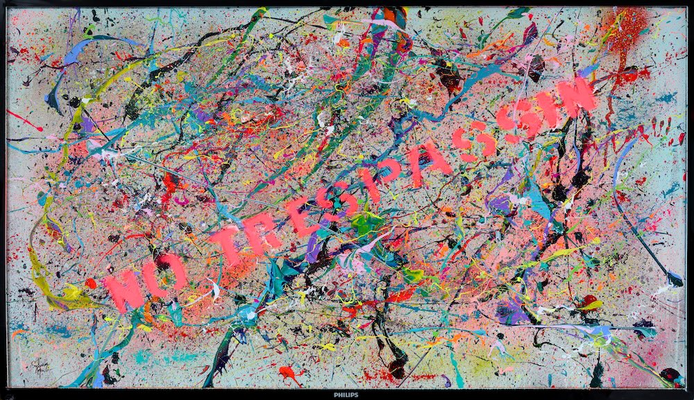 œuvre d'art abstrait expressionnisme de l'artiste Sylvain Martin à Montréal - 43PFL5603:F7 œuvre d'art abstrait expressionnisme de l'artiste Sylvain Martin à Montréal - 43PFL5603:F7