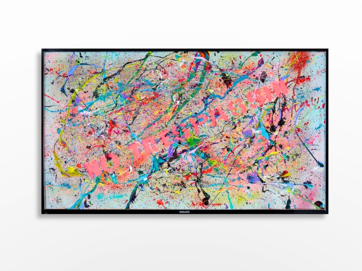 Site web Paysage Œuvres Site Web - Photo de l'œuvre d'art abstrait expressionnisme de l'artiste Sylvain Martin à Montréal - 43PFL5603/F7