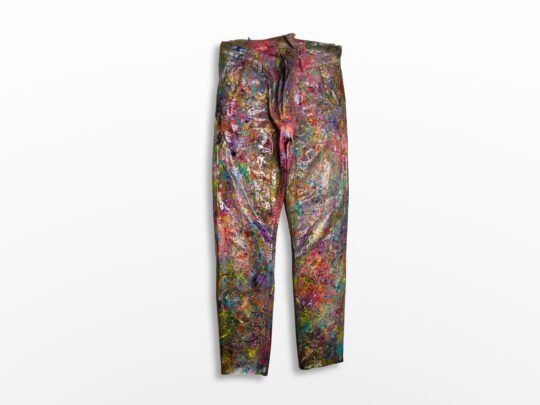 Photo de l'œuvre d'art abstrait expressionnisme de l'artiste Sylvain Martin à Montréal - De sortie