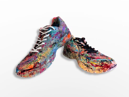 Œuvres Site Web - Photo de l'œuvre d'art abstrait expressionnisme de l'artiste Sylvain Martin à Montréal - F450814 PV